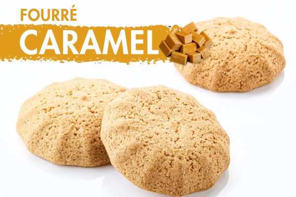 Biscuit bretagne - gâteau sec pur beurre fourré au caramel fabrication local. Biscuiterie vente biscuit en vrac