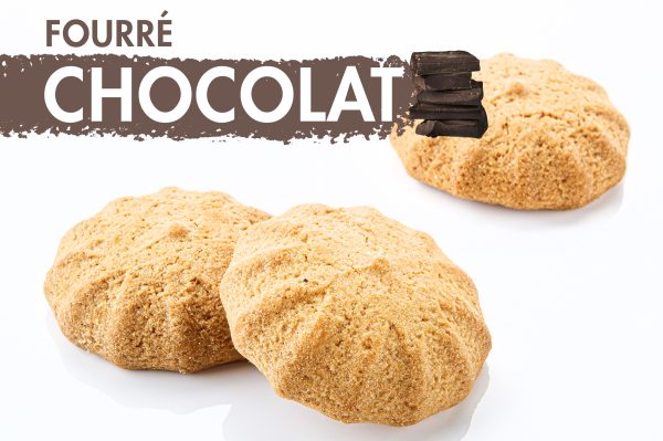Biscuit bretagne - gâteau sec pur beurre fourré au caramel fabrication local. Biscuiterie vente biscuit en vrac