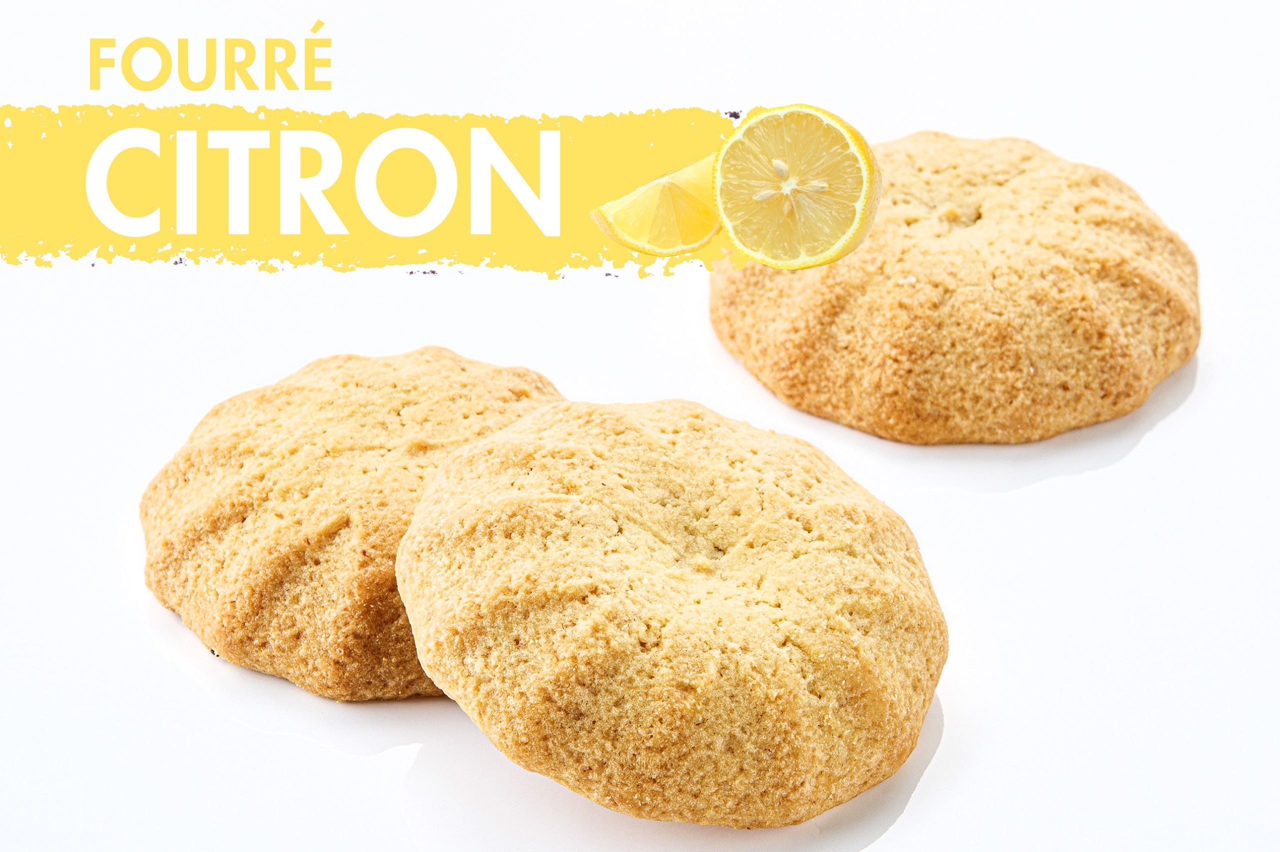 Biscuit bretagne - gâteau sec pur beurre fourré au citron fabrication local. Biscuiterie vente biscuit en vrac