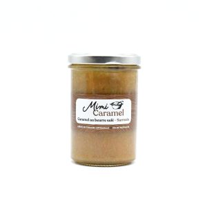 Petit pot de caramael au beurre salé avec une pointe de sarrasin