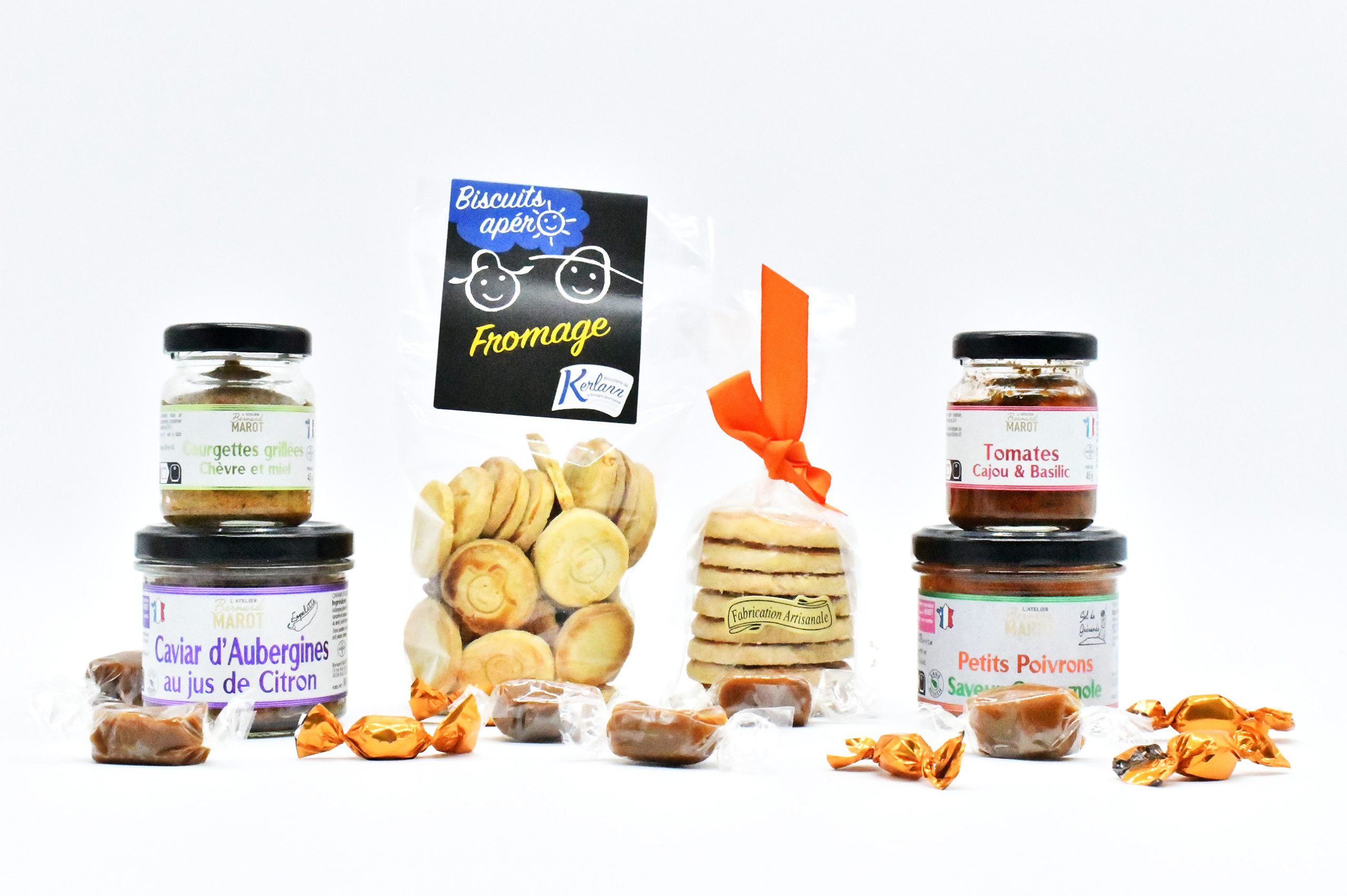 Composition végétarienne bretonne - tartinade végétarienne - biscuit breton - galette bretonne