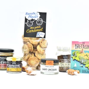 confiture - caramel - fleur de sel - confiture - fraise - Plougastel - rillettes - saint jacques - confit - étrille - biscuit - mini galette - caramrl - magnet - bretagne