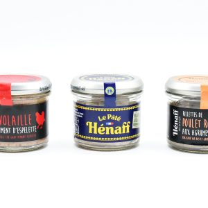 pâté - rillette - volaille - poulet - piment - espelette - agrumes - henaff
