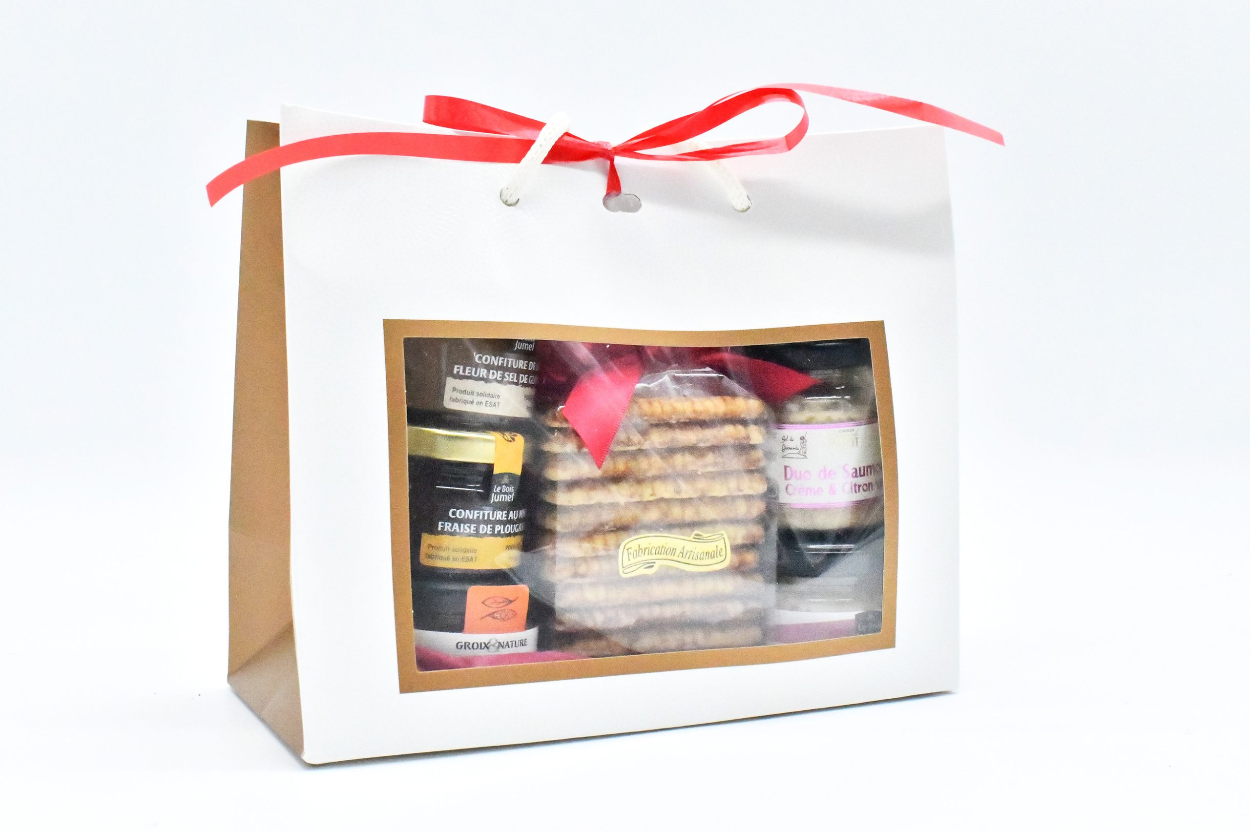 Biscuit - Breton - composition - Bretagne - petit beurre - confiture - fraise - lait - fleur de sel - tartinade - saumon - saint jacques - terrine - porc